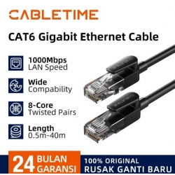 Kabel LAN CABLETIME RJ45 Cat 6 Gigabit Ethernet UTP Cable 25 Meter